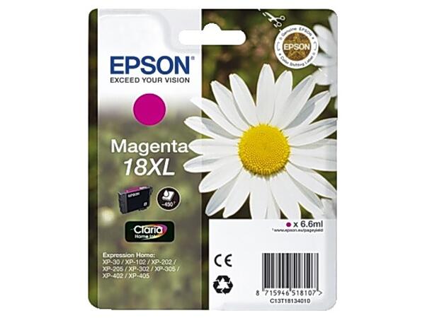 Blekk EPSON T1813 C13T18134010 XL rød 